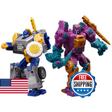 Transformers Age of The Primes Wreck    n Doom Collection Fisitron and Carnivac 5.