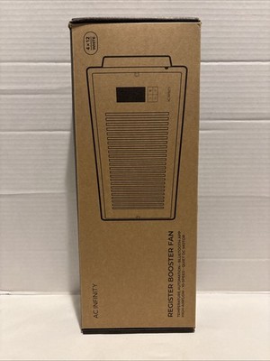 NEW AC Infinity Airtap Register Booster Fan 120 CFM 4''x 12'' Universal 1 pack