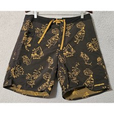 Patagonia M's 86622 Wavefarer  Boardshorts - 19" Men's Size 34 x 9