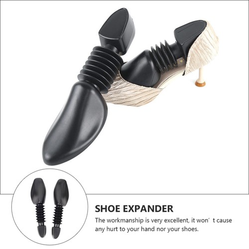 1Pair Practical Shoes Shaper Durable Shoes Expander Care Shoes Accessory Black - Picture 6 of 12
