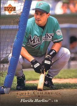 Greg Colbrunn 1995 Upper Deck 357 Florida Marlins Baseball Card