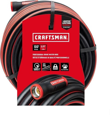 #ad #ad Craftsman Heavy Duty Professional Grade Black Garden Hose 100 Feet X 5 8 Inch $129.98