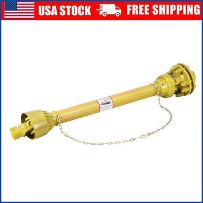 #ad #ad 43quot; 57quot; PTO Shaft 1 3 8quot; PTO Drive Shaft 6 Spline Both Ends with Slip Clutch $119.69