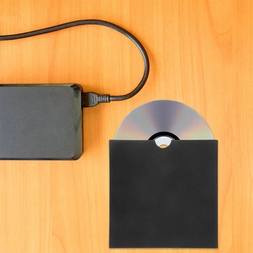 20 pezzi buste per CD e DVD, buste di carta kraft per l'archiviazione di DVD,