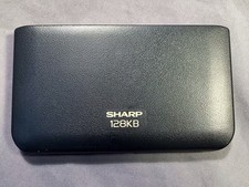 Sharp YO-370 Electronic Organizer 128KB Calculator Used For Parts/Repair Only