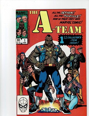 The A-Team #1  1984 Marvel Comic Very Fine/Near Mint (9.0) ~ UNCIRCULATED ~ B