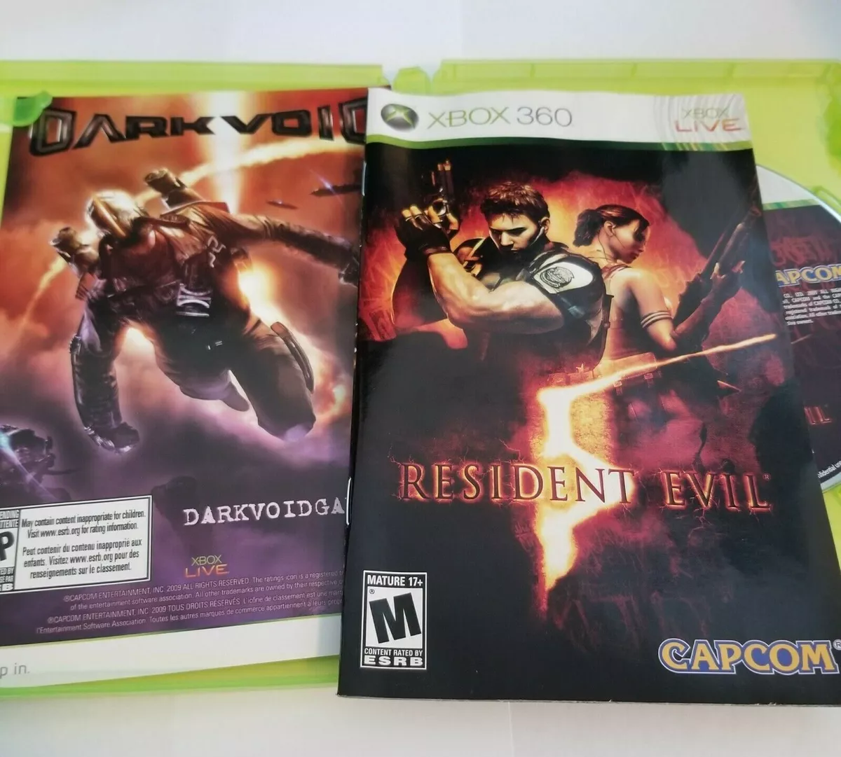  Resident Evil 5 - Xbox 360 : Capcom U S a Inc: Video Games