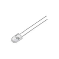 2X OSO5GA5HA1B Led Oval 5X4,1Mm Orange 7000-8000Mcd 100/40° Front: GewöLbt Optos