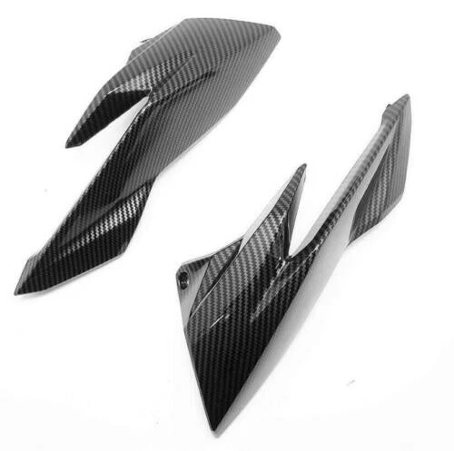 Carbon Fiber Front Side Tank Air Vent Upper Fairing For HONDA CB500F 2016-2018 Foto 4 de 4