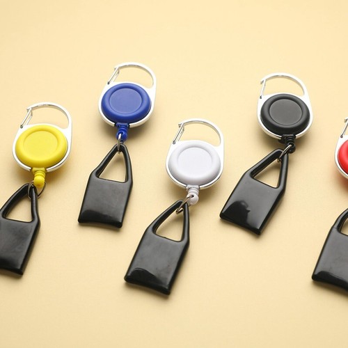 Keychain Holder Safe Stash Clip Retractable Lighter Leash Smoking Cover - Picture 4 of 6