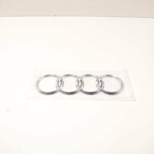 NEU Audi A4 Avant B7 Heckklappe Chrom Emblem Ringe 8E98537422ZZ