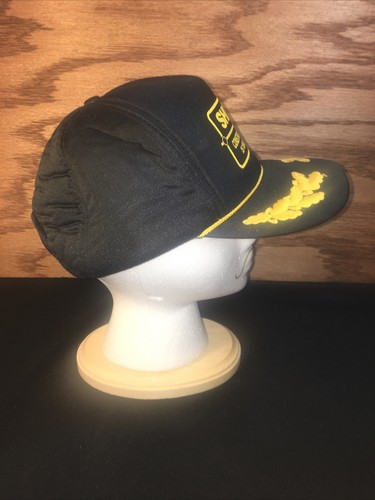 Vintage SCHILLING CONSTRUCTION CO Scrambled Eggs Adjustable Trucker Foam Hat - Picture 2 of 7