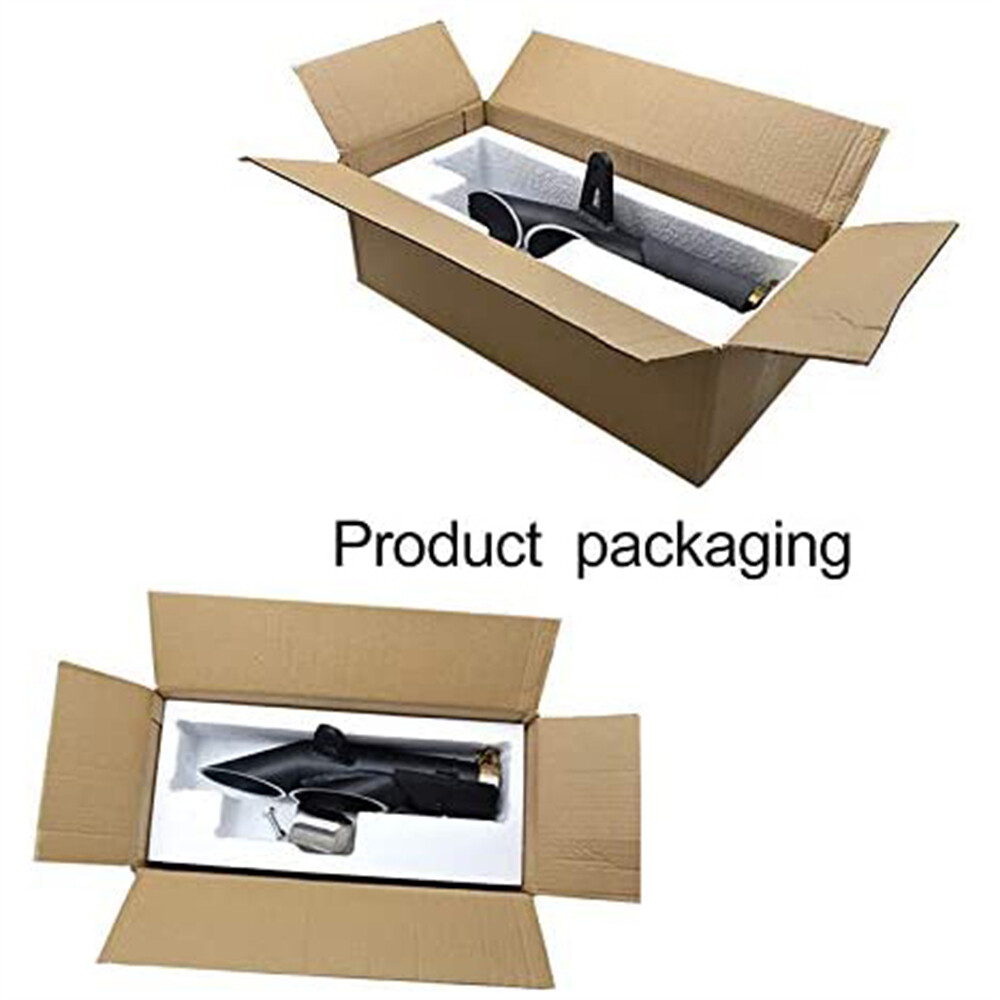 51mm Motorcycle Exhaust Muffler Pipe Dual-outlet Universal Motorbike Accessories