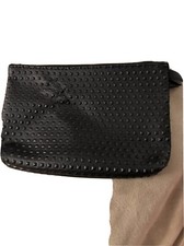 Ipsy Sept 2017 Black Textured Zip Pouch, Make-Up, Organizer Bag