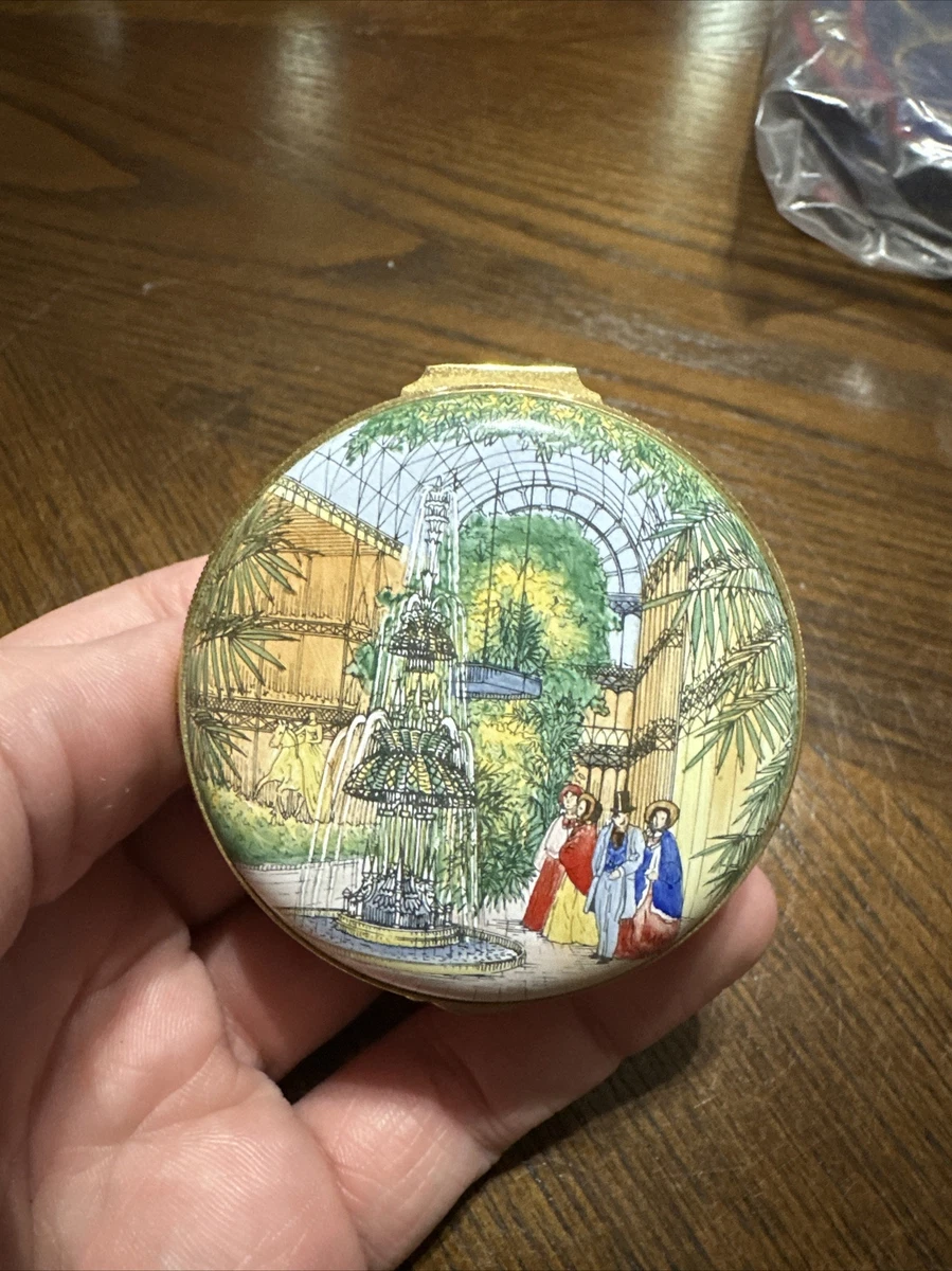 Staffordshire Enamel In Collectible Decorative Trinket Boxes for