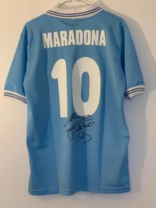 maradona signed jersey