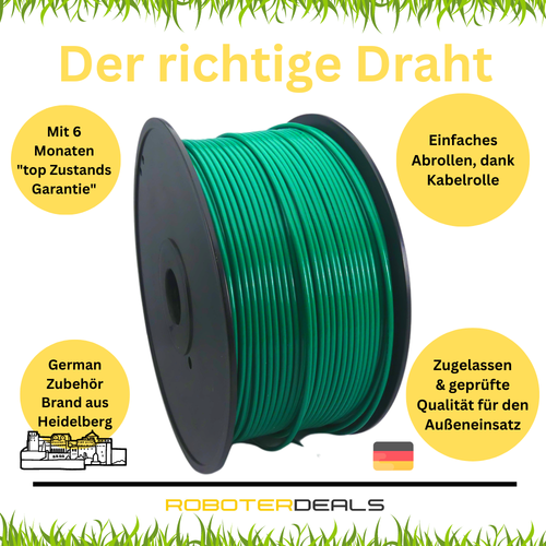 Installations Kit für alle Stihl u. Viking iMow (100m Draht, 200x Rasennägel, 4x - Bild 6 von 11