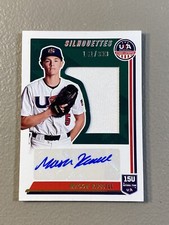 2022 Panini USA Stars & Stripes MASON RUSSELL AUTO Relic #161 399 Silhouettes