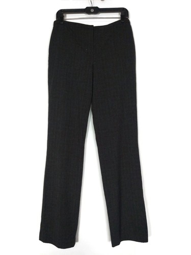 Tahari Black Straight Leg Chino Pull On Dress Pants Size 6 | eBay