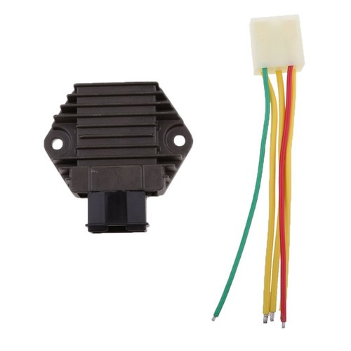 For Honda CBR250 900 1100XX CB1 400 500 600 VT250 SPADA Regulator Rectifier+Plug - Foto 3 di 9