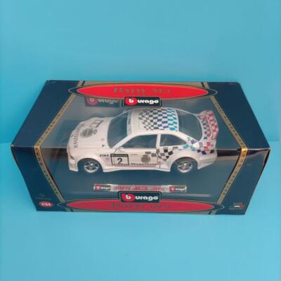  M3 (1993) Burago ミニカー1/24 Burago 1:24 BMW M3 1993 Tic Tac Green Diecast 1993 Car -DAMAGED