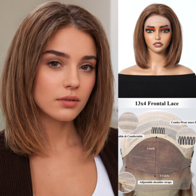 Lace Front Wigs Bob Wig Luxury Human Hair Lace Wigs YASGRL 10