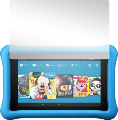 Slabo Displayschutzfolie für Fire 7 Kids Edition 2017 2er Set KLAR Crystal Clear