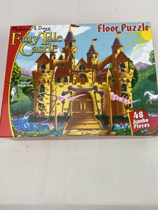 melissa and doug fairy tale castle floor puzzle