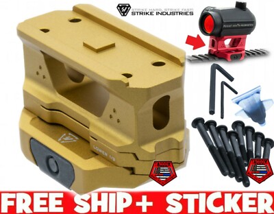 Strike Industrie REX Riser sight Mount for compatible T1 Optics Red Dots TITAN