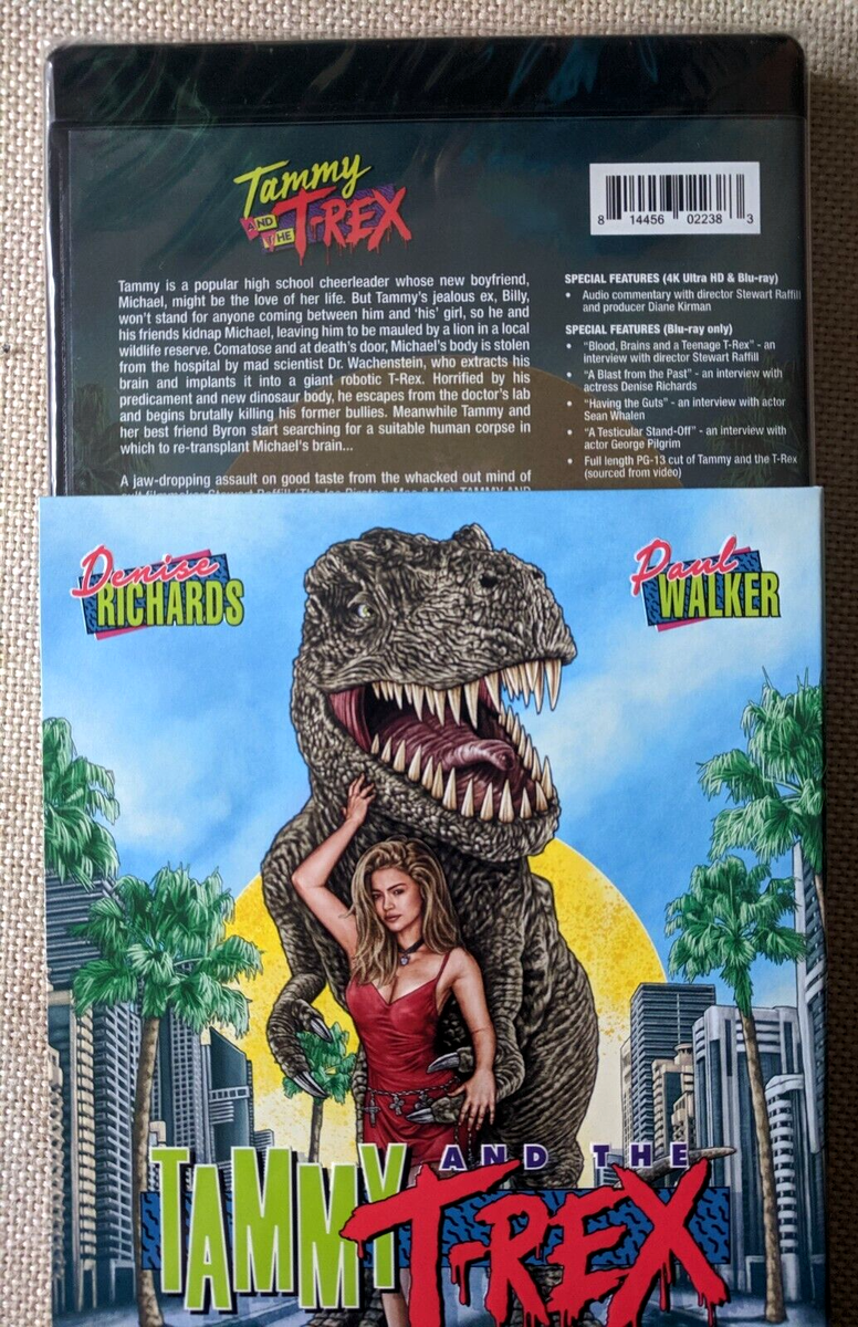 Vinegar Syndrome 4K UHD/BR| Tammy and the T-Rex LENTICULAR, OOP