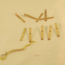 AURORA AFX LONG STEP PICK UP SHOES (10) & SILVER PICK UP SHOE SPRINGS (10) ~ NEW