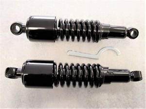 11\" Rear Shocks For Honda VT750 Shadow Ace | Black Bobber Style | MPO Brand | Brand New