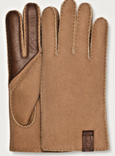 UGG Men's Chestnut Sheepskin Gloves with Touch Screen Fingertips (RRP 129.99)