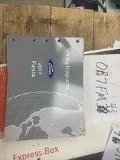 2017 Ford Fiesta Electrical Wiring Diagrams Manual NOS