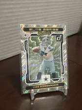 2023 Donruss Football #18 Luke Schoonmaker ELITE SERIES ROOKIES Football Card