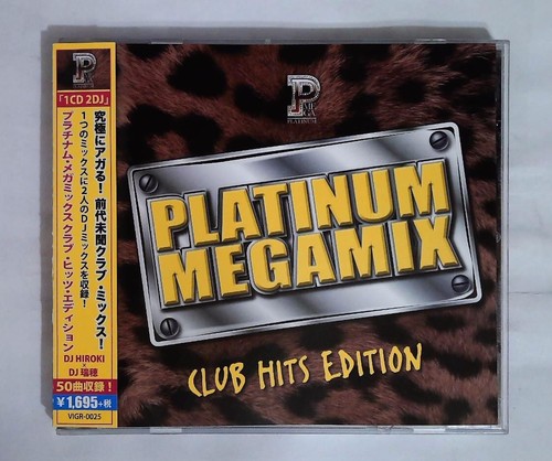 PLATINUM MEGAMIX -CLUB HITS EDITION- Mixed by DJ HIROKI×DJ 瑞穂 JAPAN CD OBI - Picture 1 of 3