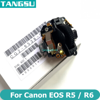 For Canon EOS R5 R6 Aperture Turntable Dial Wheel Unit Shutter Release Button 