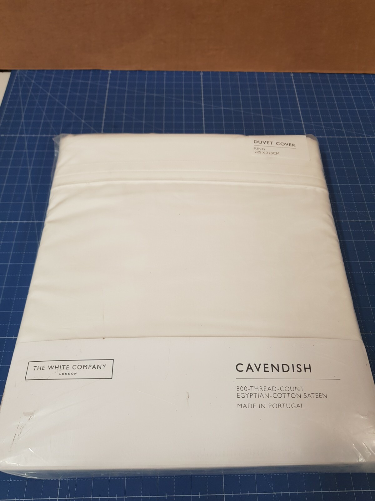 The white Company London -Duvet Cover King Cavendish 225 x 220 cm