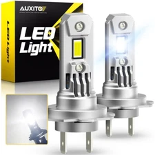AUXITO H7 LED Headlight Bulb Kit High/ Low Beam 30000LM Super Bright 6000K White