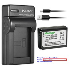 Kastar Battery Slim USB Charger for Samsung BP1030 BP1130 Samsung NX2000 Camera