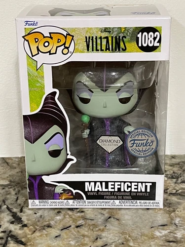 Funko Pop SPECIAL EDITION Maleficent  #1082 Diamond Collection Villains