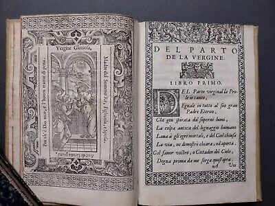 Kopen Sannazaro Parto Della Vergine Giolito 1588 Illustrato Poesia Religiosa Umanesimo