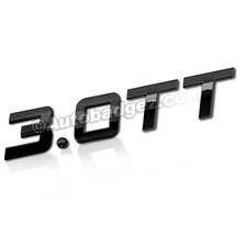 1 - BRAND NEW Q60 G35 G37 Badge Emblem Rear Side Fender 3.0TT GLOSS BLACK 1IT