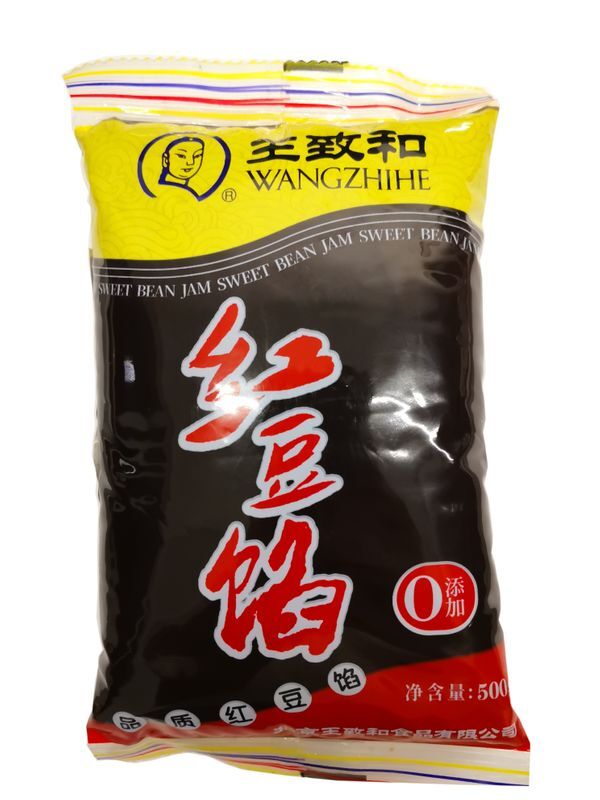 WANGZHIHE Rote Bohnen Paste (Süß) 500g | Red Bean Paste