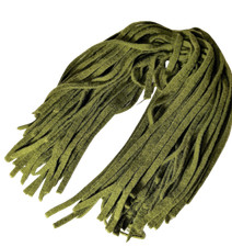 Wool Strips Rug Hooking AVOCADO #2221, 18” long #8 Blade Cut 50 ct. Dorr Mill