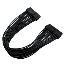 ATX 24Pin to 20 4Pin Power Supply cable PSU 20 /24Pin Male to 24Pin Male port ji