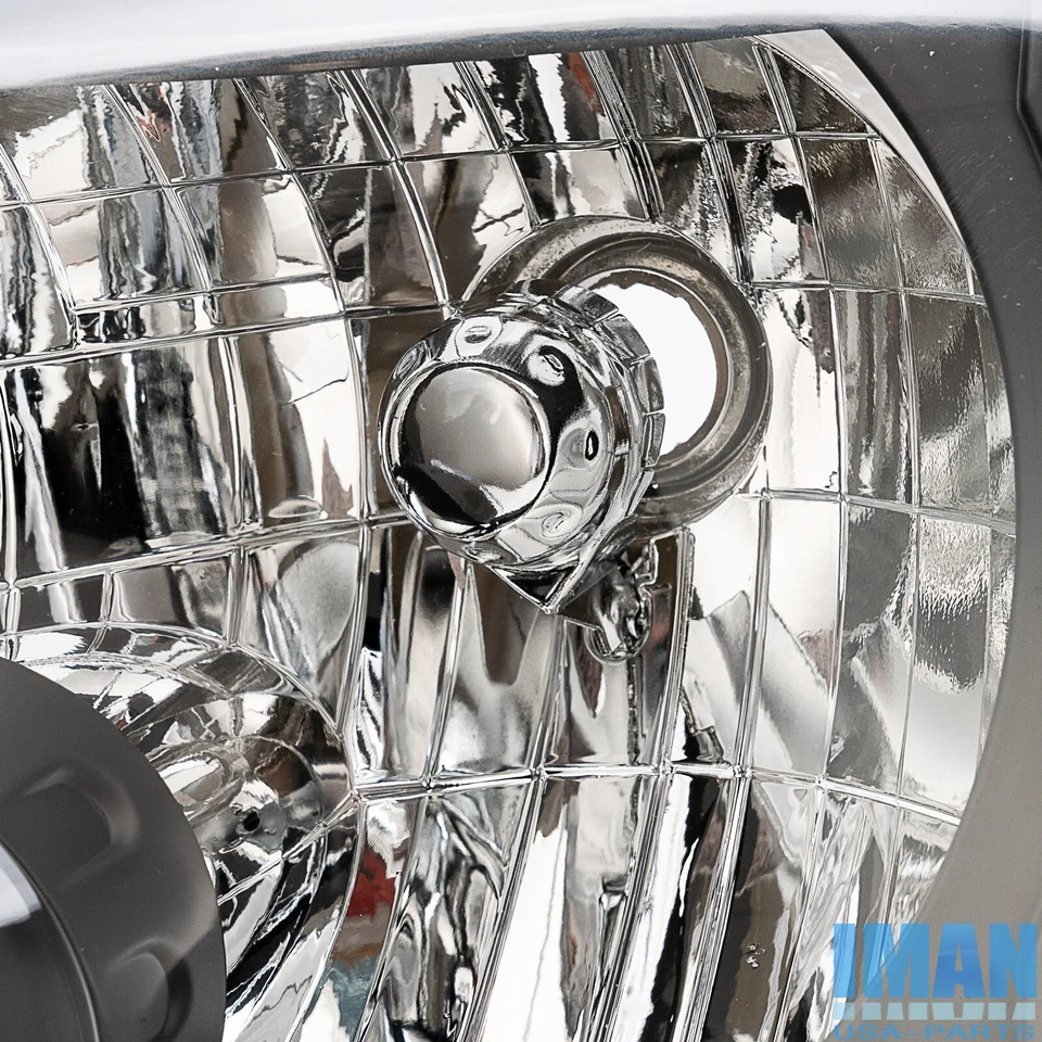 Pair Black Housing Withe Singal Halogen Headlights For Nissan Xterra 2005-2015 - Image 4 of 4