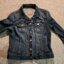 VTG Old NAVY Girls Jean Jacket Medium