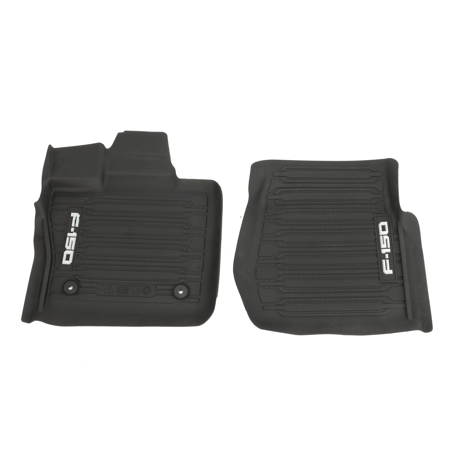 Alfombrillas de piso de dos piezas para Ford F-150 Raptor 2021-2025 (N/P OEM)