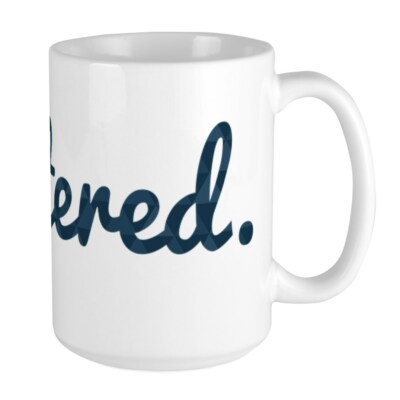 CafePress Unfiltered Pattern Large Mug (78192922)